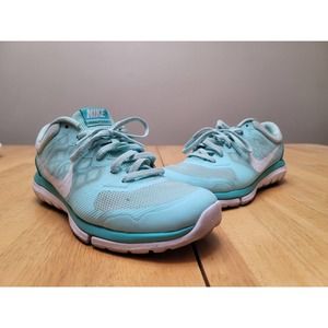 Nike Womens Flex Run 2015 709021-300 Mint green Running Shoes Sneakers Size 9.5